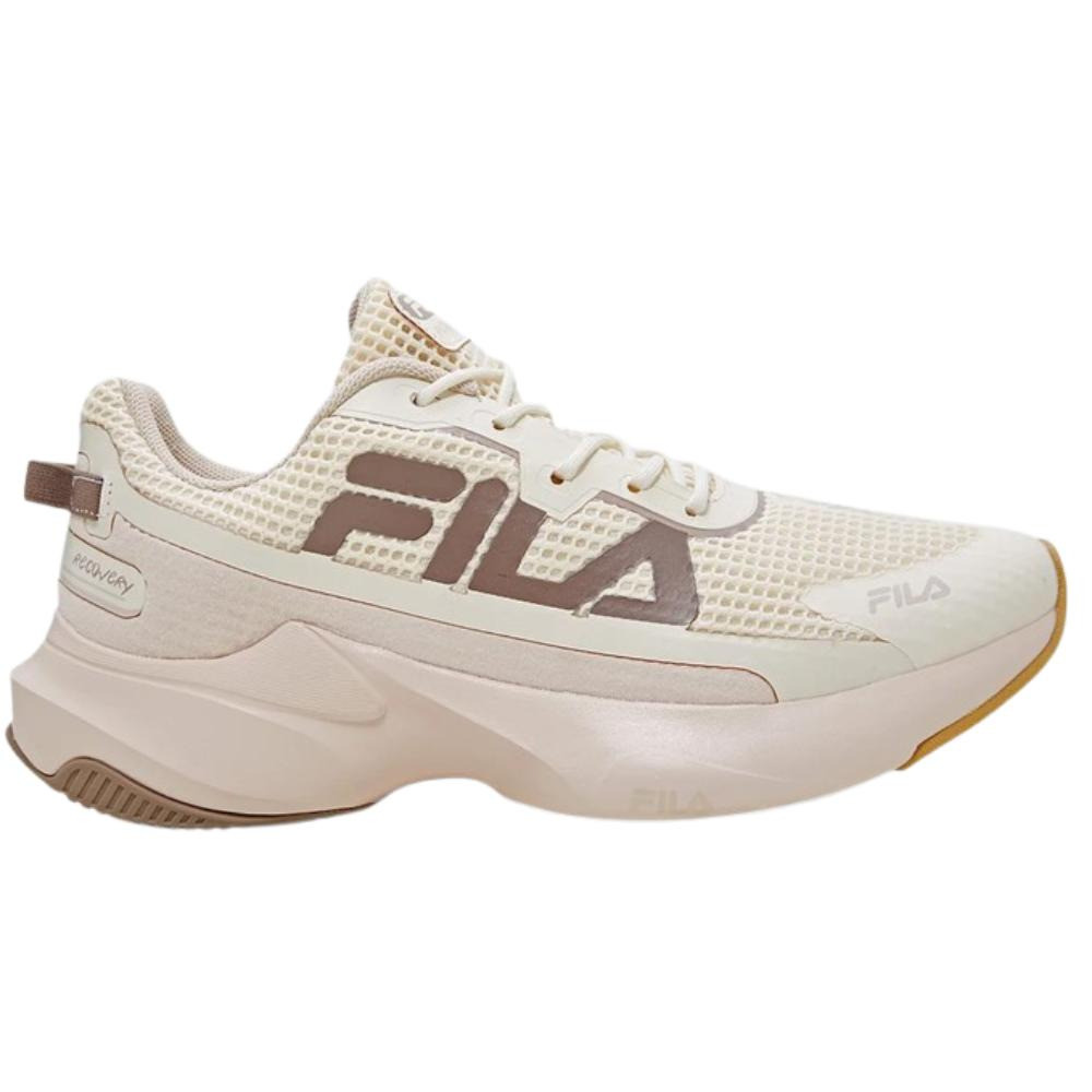 Tênis Fila Recovery Feminino - Bege/Oliva