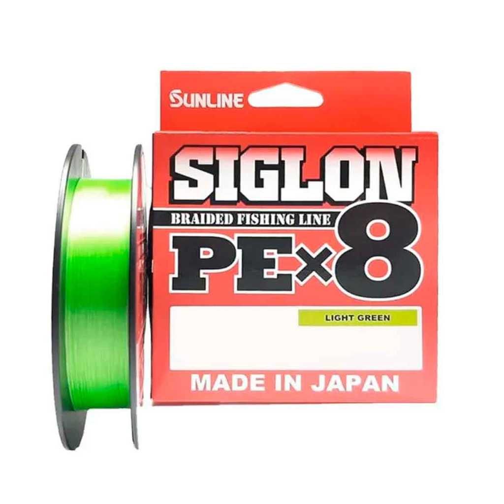 Linha Multifilamento 8 Fios Sunline Siglon PE X8 Resistente Original 150M Japão
