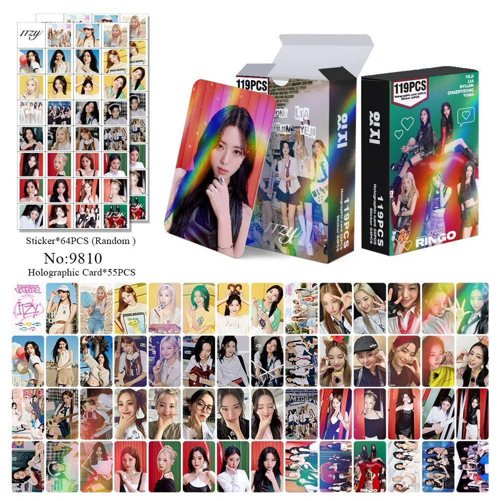 【SG Shopee ユナ】ITZY crazy in love 公式トレカ Photocard Kpop Itzy Crazy in Love - VALOR POR UNIDADE- Fanmade