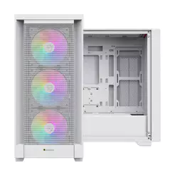 Gabinete Gamer Gamemax Defender MB WH, m-ATX, Vidro Temperado, Sem Fan