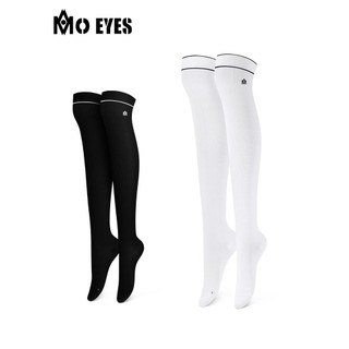 MO olhos magia olho meias de golfe mulheres sobre o joelho meias elásticas antibacterianas Anti-Pilling meias esportivas