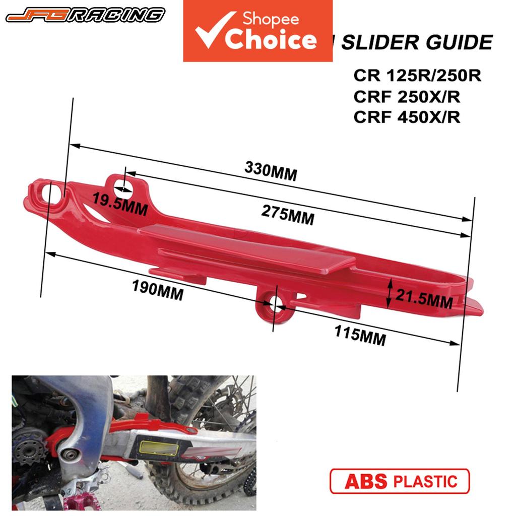 Guia de Corrente do Braço Oscilante para HONDA CR125R CR250R 2000-2007 CRF250R 2004-2009 CRF250X 2004-2013 CRF450R