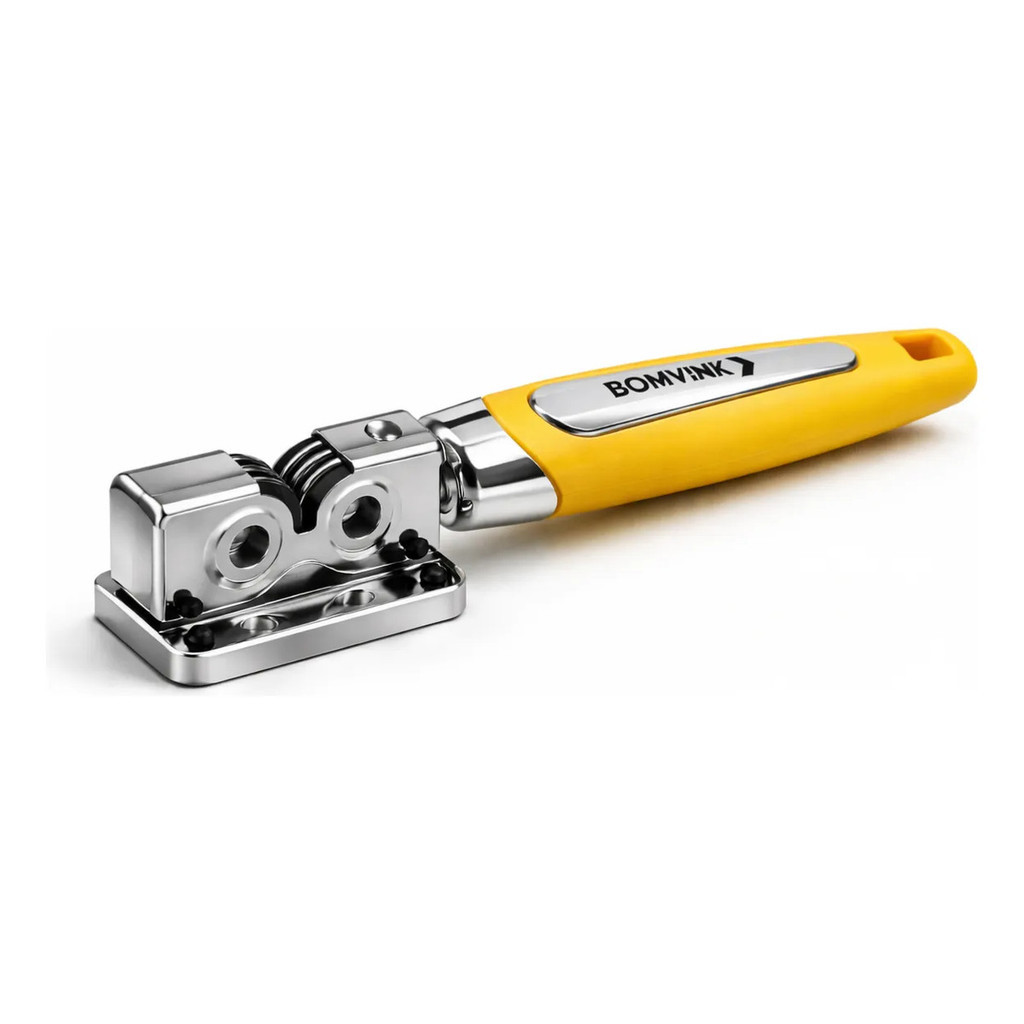 Amolador Afiador De Facas Manual Cozinha Profissional Com Base Antiderrapante Ergonômico