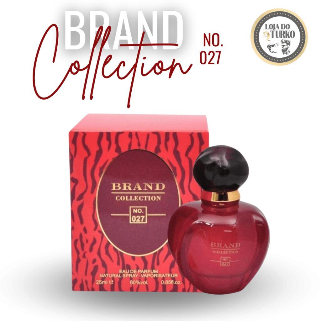 Perfume importado perfumes original Perfume Feminino Miniatura Brand Collection 027 Vermelho Tóxico- 25ml BRAND-027-25ML