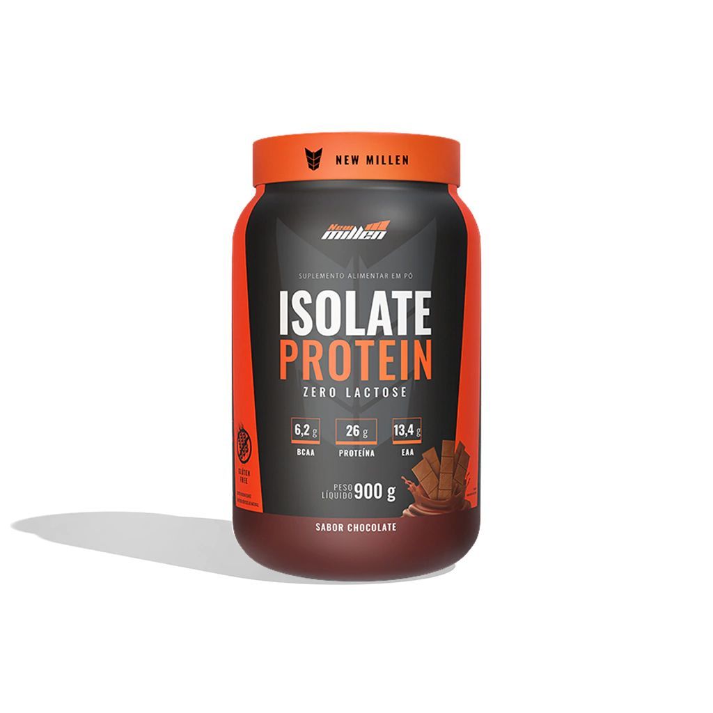 Isolate Protein 900g Pote Chocolate New Millen