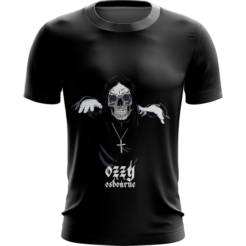 Camiseta Camisa Ozzy Osbourne Rock Príncipe Das Trevas 4