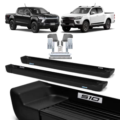 Estribo Prime S10 2012/... Cabine Dupla Preto