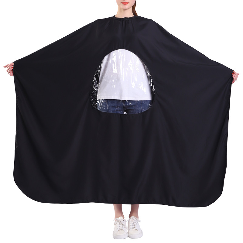Barbeiro dedicado Plus Size avental de corte de cabelo avental antiaderente cabeleireiro xale salão de beleza avental an