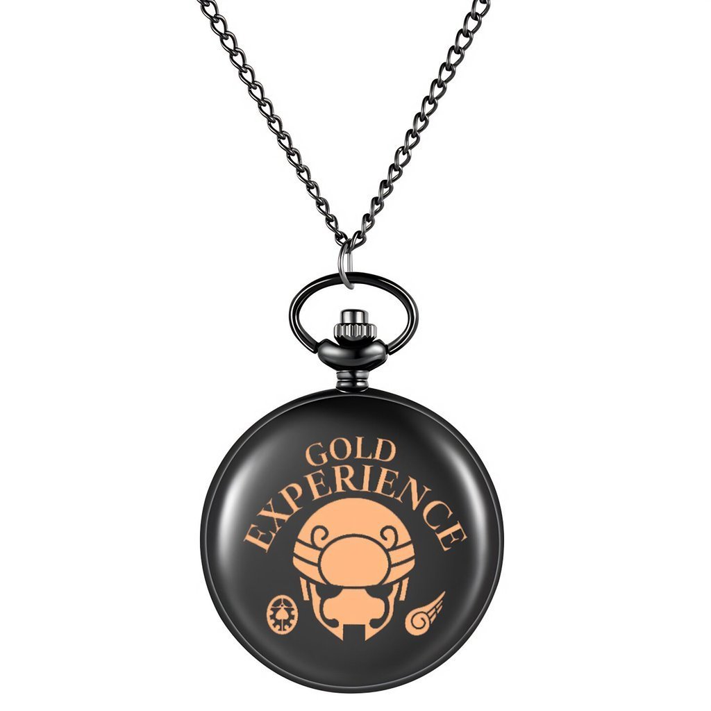 Relógio de Bolso JOJO's Bizarre Adventure, Relógio de Anime, Relógio de Estudante, Relógio de Colar de Metal 2D para Hom