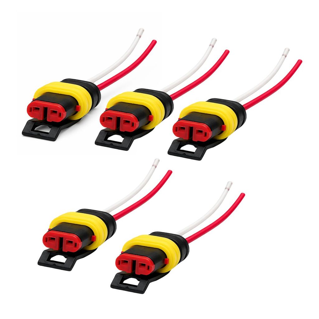 KIT 5 CHICOTE BICO INJETOR SENSOR TEMPERATURA FIAT UNO PALIO TEMPRA GM CORSA