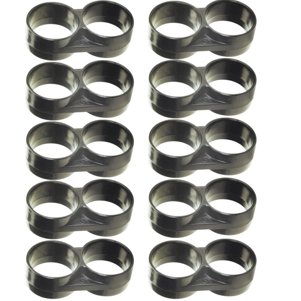 KIT 10 CONEXÃO FIM DE LINHA 13MM TIPO 8 P/ PELB IRRIGAÇÃO