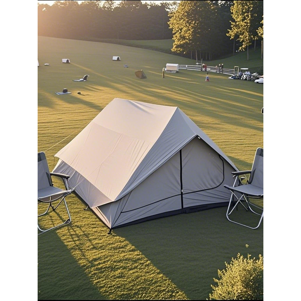 Tenda de caminhada com protetor solar duplo, barraca de acampamento para escalada ao ar livre, cabana ultraleve, barraca