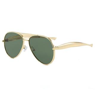 Novos óculos de sol estilo aviador vintage Y2K, óculos de sol para homens e mulheres, estilo punk, populares para uso ao