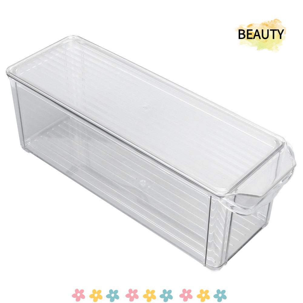 BEAUTYHOMEBR Caixa Organizadora , De Armazenamento De Despensa De Plástico De Grande Capacidade , Recipiente Transparent