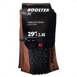 Pneu 29x2.40 Kenda Booster Pro XC Tubeless Kevlar Sct Bike Banda Marrom Cravudo Trilha