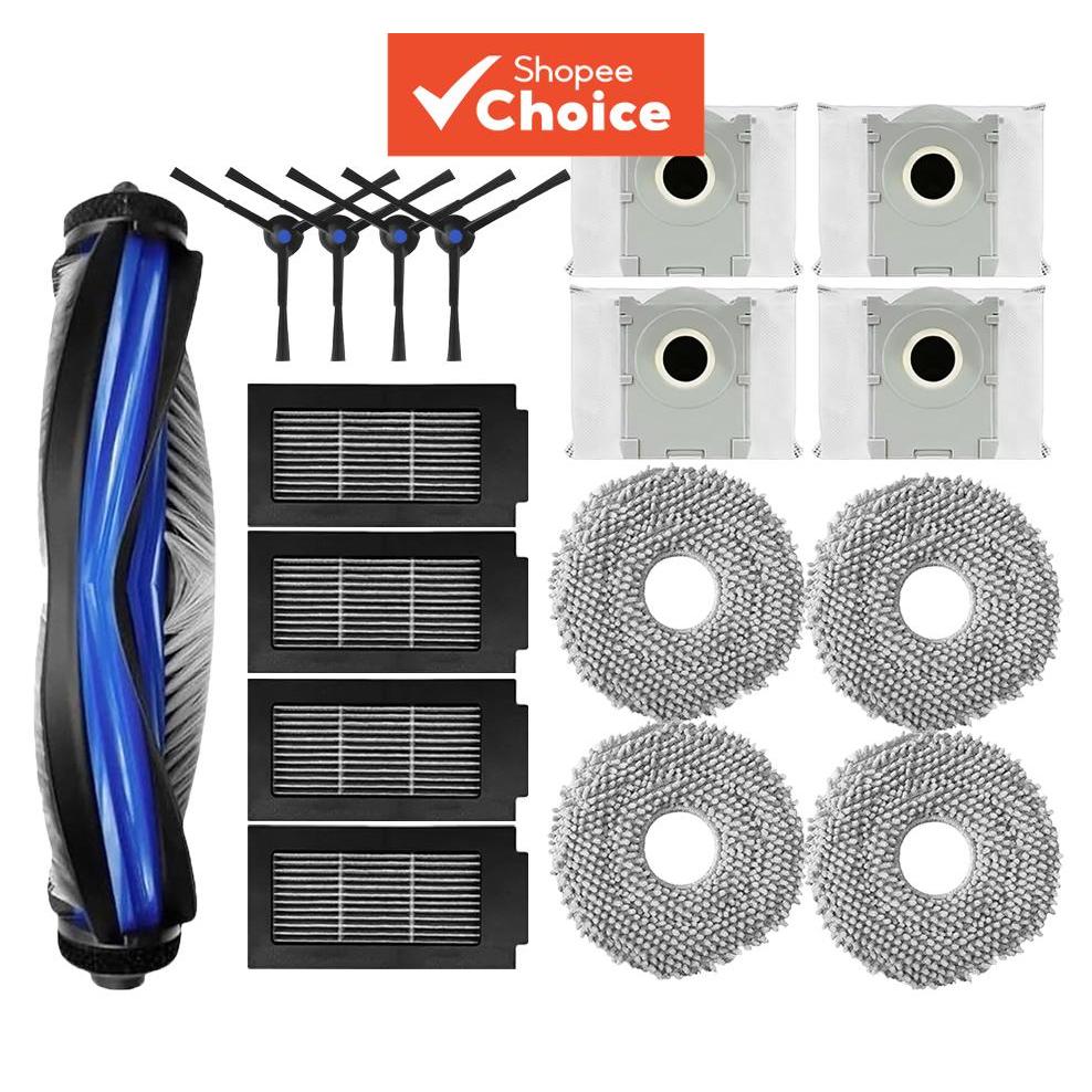 Kit de Acessórios de Reposição para Robô Aspirador compatível com Ecovacs Deebot T50 Omni / T50 Pro Omni