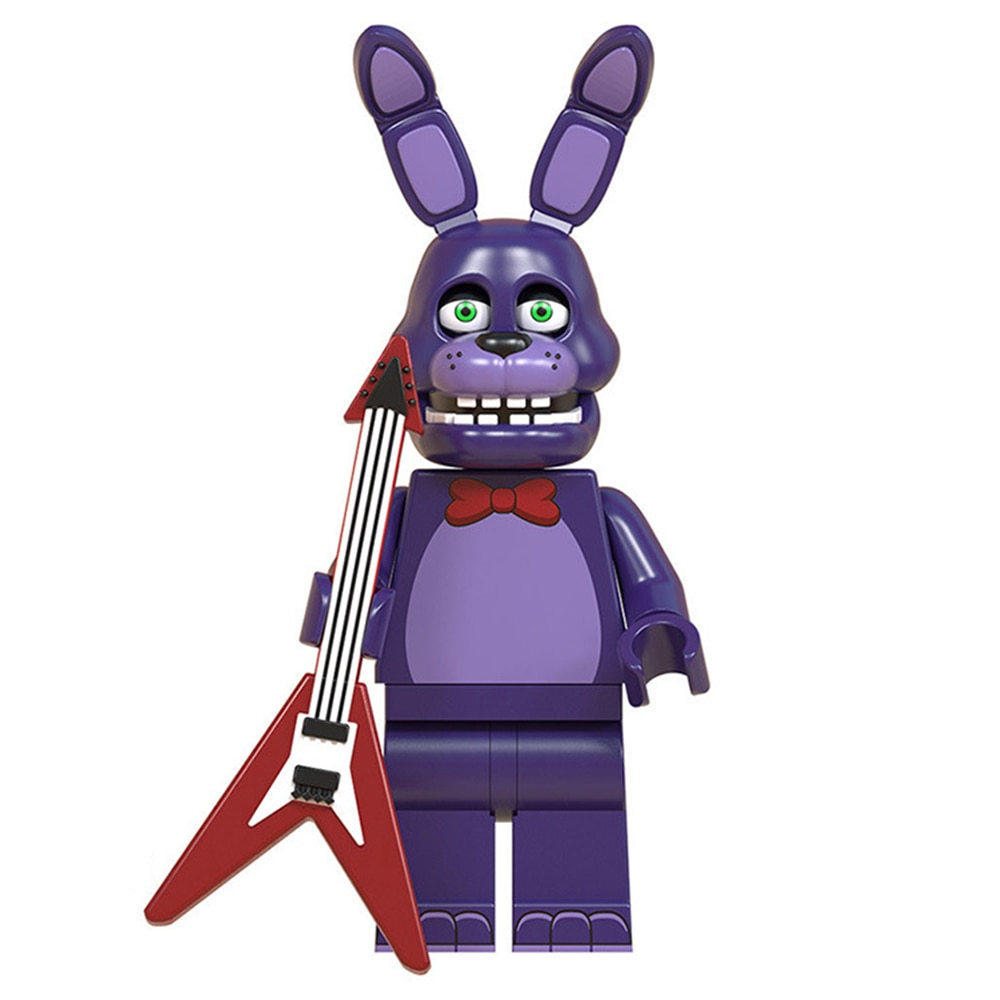 1PCS FNAF Figuras Brinquedos Cinco Noites No Edifício Freddy's Bonnie Foxy Freddy Chica Bonecas De Urso Bonecos Pelúcia
