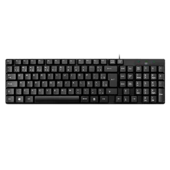 Teclado com fio USB Compacto Preto TC193 / TF100 Multi