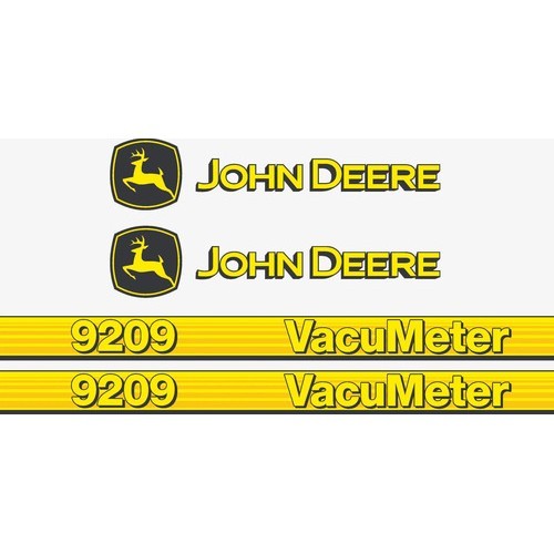 Kit Adesivo Decalque Plantadeira John Deere Vacumeter 9209