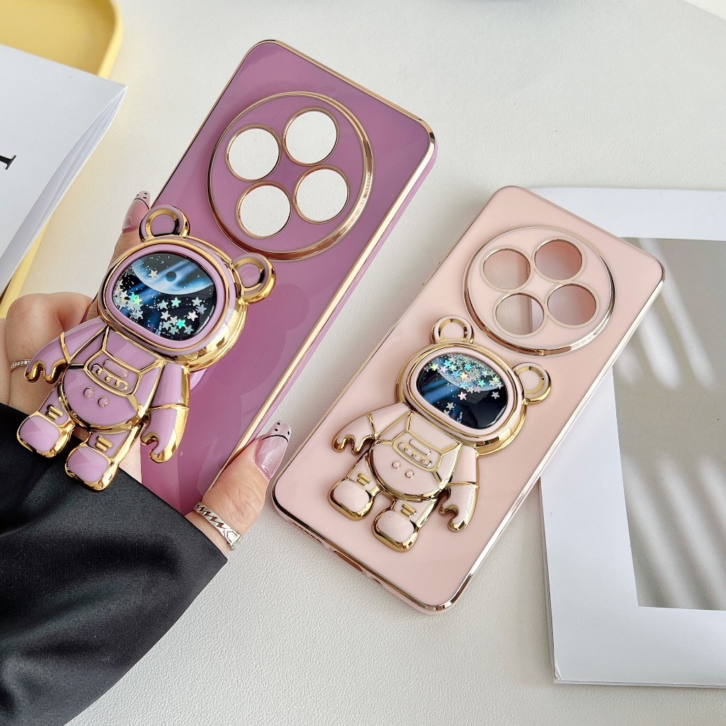 Capinha para Samsung Astronauta Areia, Eletrodourada Anti-Impacto A20/A30/A21/A22/A23/A24/A25/A26/A50