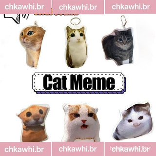 Oiiaooooiai Pingente De Gato , Chaveiro Vocal De Coruja Meowl , Pelúcia Requintada Criativa Elétrica Huh Decoração De Mo