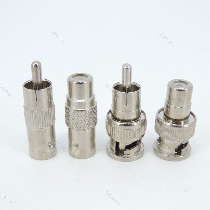 1/5 Pçs 4 Tipos BNC Macho Fêmea Para RCA Conector plug jack Áudio Vídeo CCTV Câmera Cabo Coaxial Conversor BR15B2