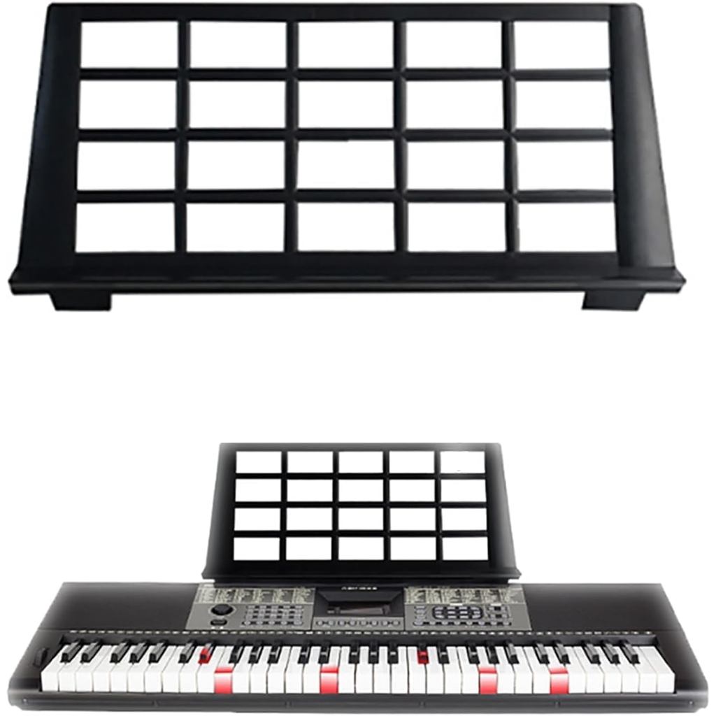 Suporte de Partitura Musical Preto, Suporte para Partitura Eletrônica, Suporte para Piano, Suporte para Órgão, Peças e A