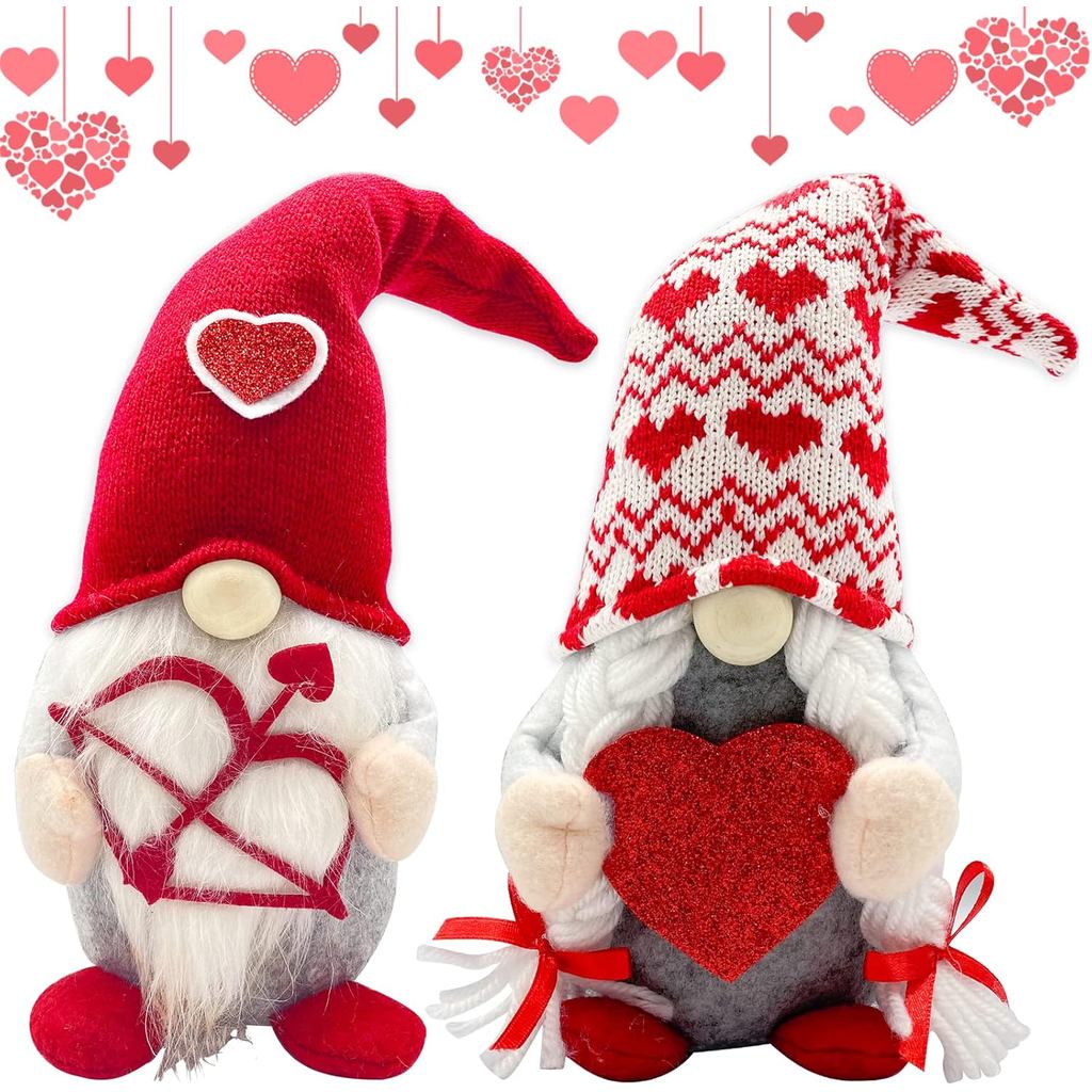 Decoração para o Dia dos Namorados - Decorações para o Dia dos Namorados - Decorações de Gnomos de Casal para Casa, Escr