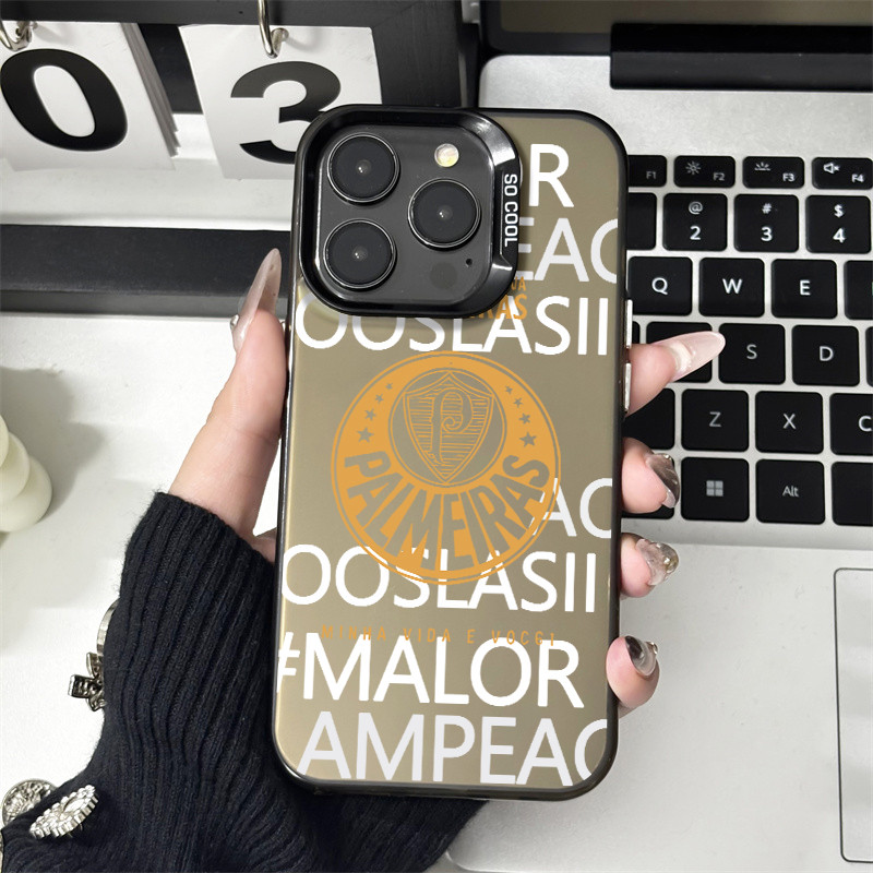 Capinha Capa Torcedor do Palmeiras ​Para iPhone 11 13 xs max 12 14 15 16 pro max 16 7 8 Plus capinha anti impacto