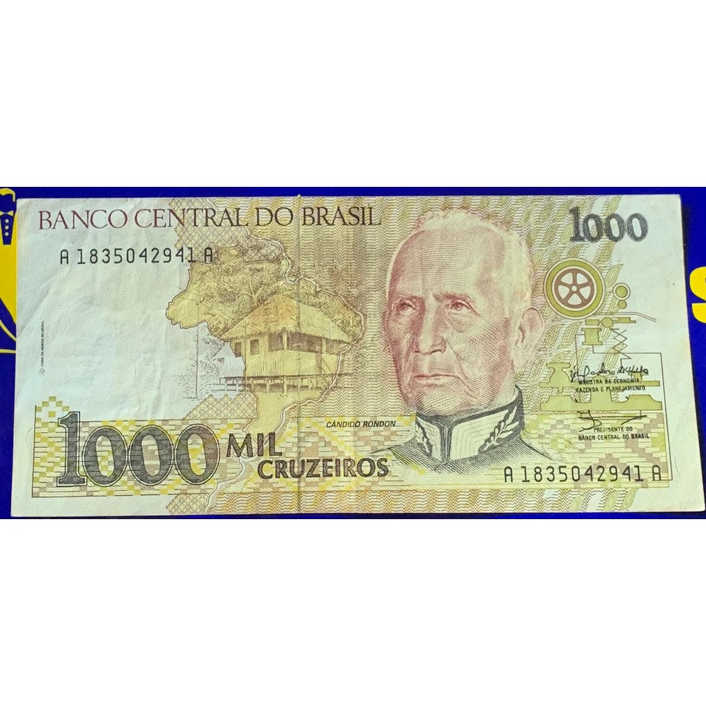 Cédula 1000 Cruzeiros