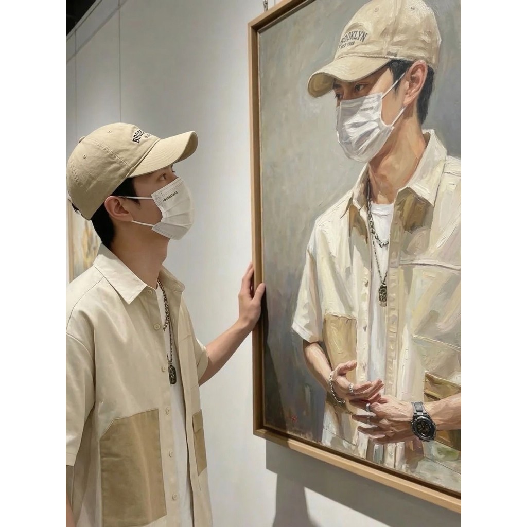 Camisa de manga curta masculina estilo japonês rufião bonito contraste cor lapela macacão topo verão Street Wear High-En