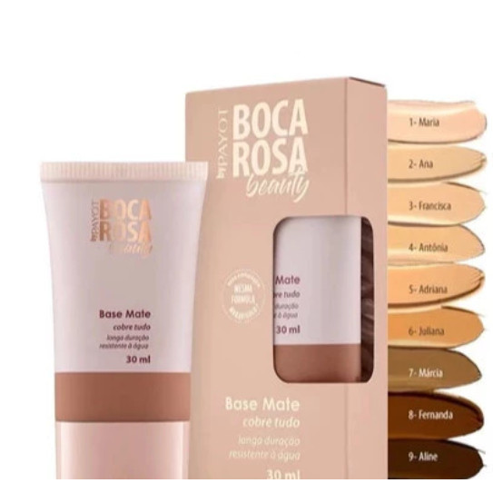 Base Líquida Matte Perfect By Payot Boca Rosa