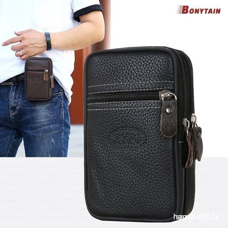 Bolsa Molle de Cintura Impermeável de Dupla Camada para Homens LUC EDC Bolsa de Cintura para Celular e Camping BOXX