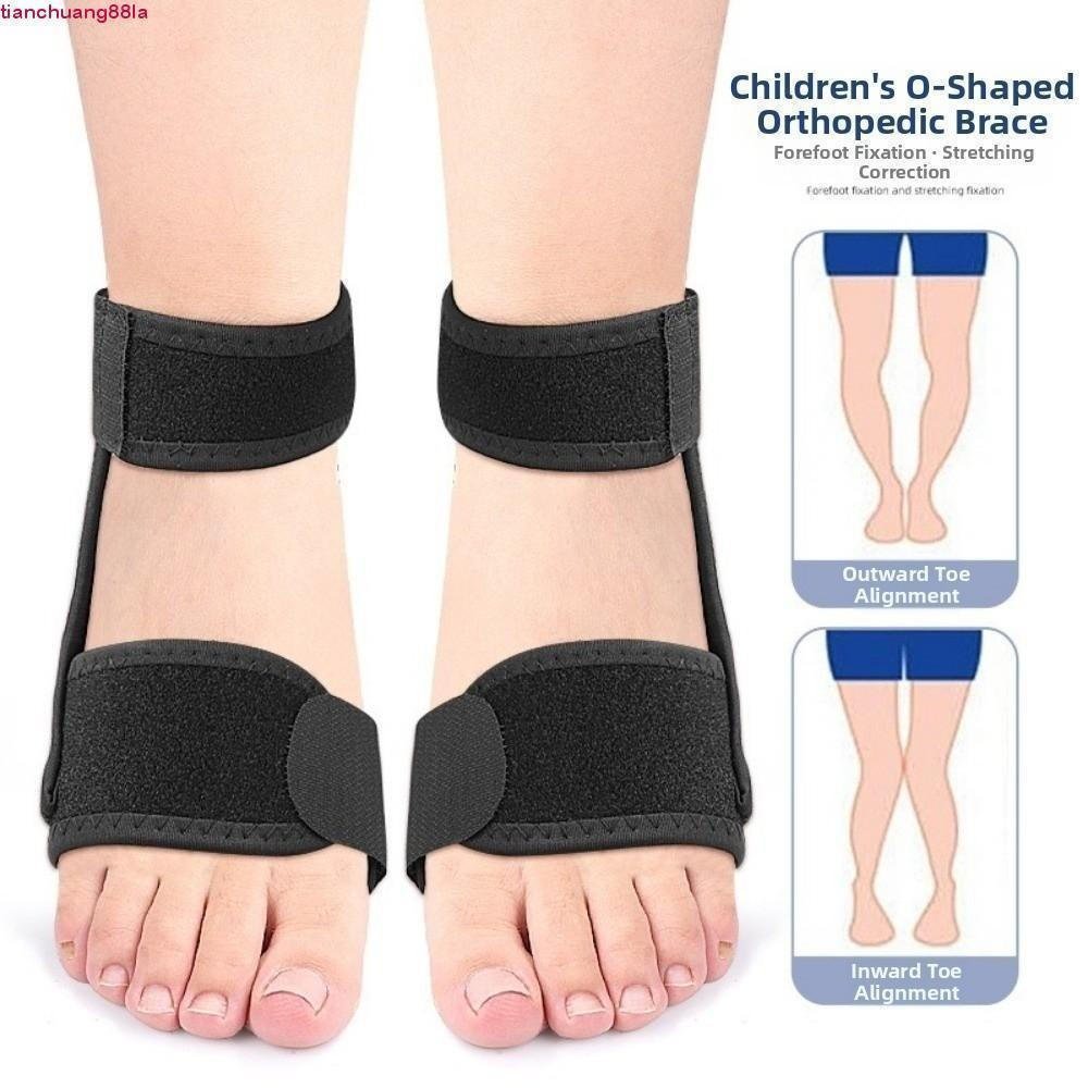 Corretor de Pernas e Pés, cintas de correção tipo XO para rotação interna e externa, suporte de inversão 9LN4