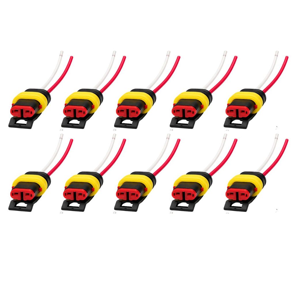KIT 10 CHICOTE BICO INJETOR SENSOR TEMPERATURA FIAT UNO PALIO TEMPRA GM CORSA
