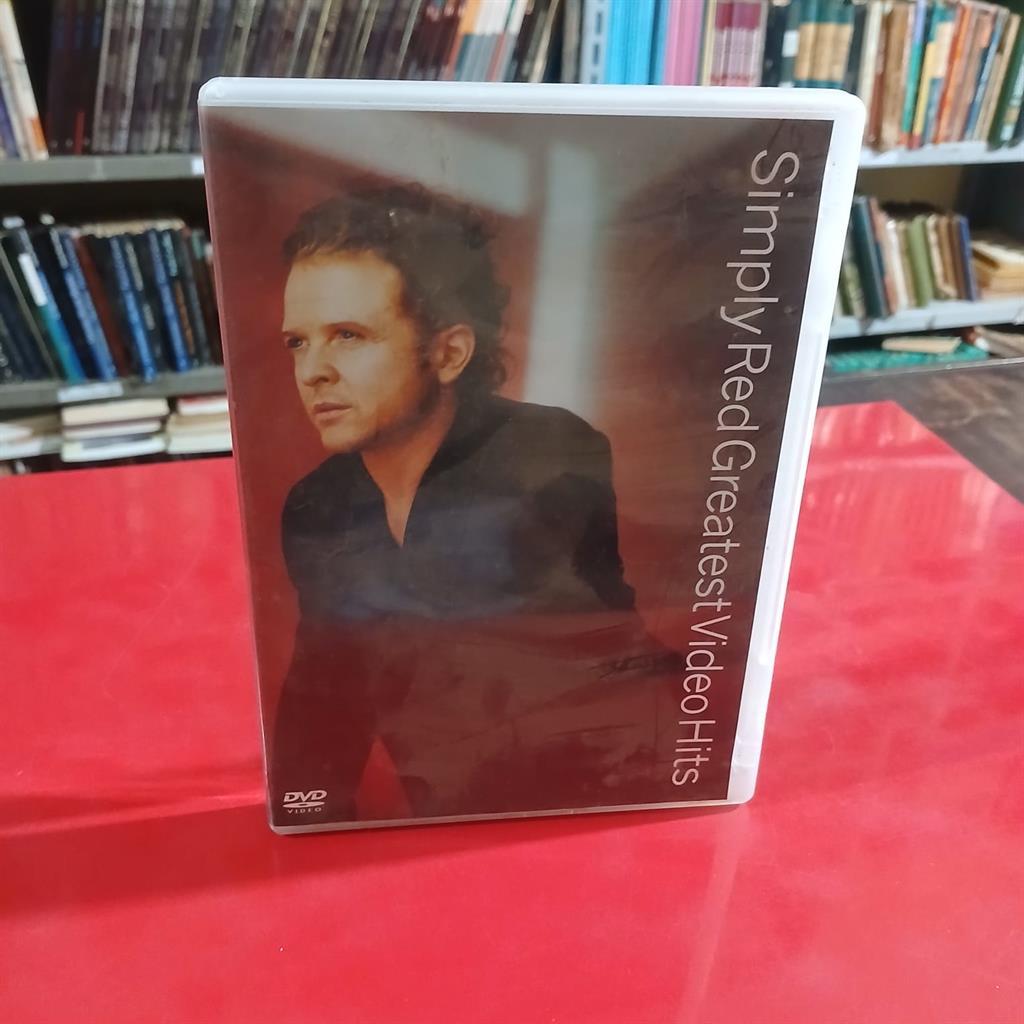 DVD simply red greatest video hits direção n/c