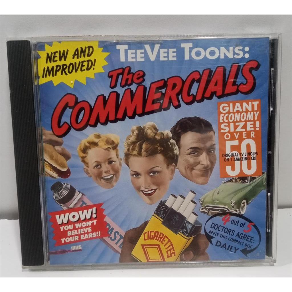 CD Vários Artistas Tee Vee Toons - The Commercials