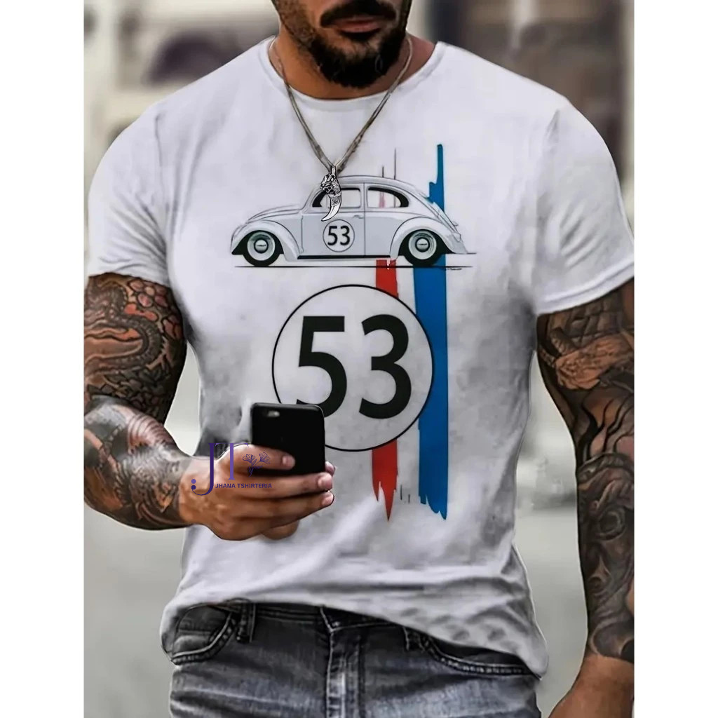 CAMISETA UNISSEX vintage MODA,FILME herbie,CARRO,FUSCA,moda casual,dia a dia,carro,moda Masculina plus size