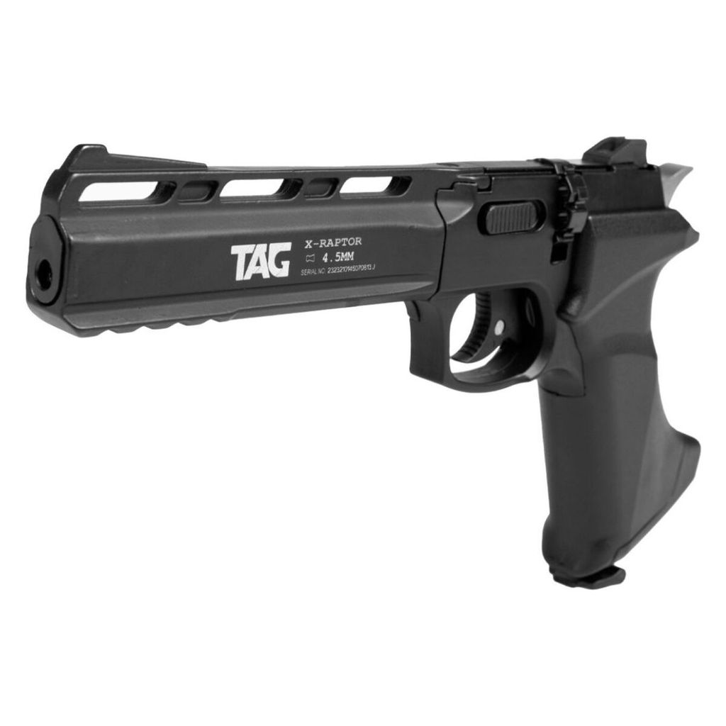 Pistola CO2 TAG Raptor CP400 4,5mm Kit 3 CO2 + 250 Chumbinhos · foto 2