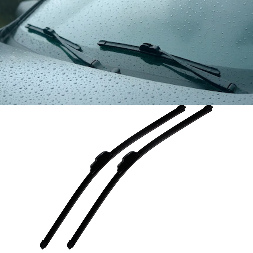Kit 2 Palhetas Do Limpador Do Carro Universal 22 Polegadas Silicone