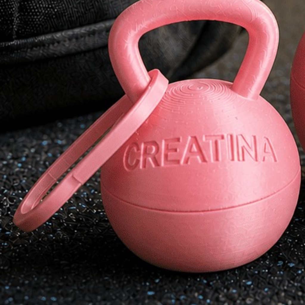 Mini Porta Creatina Chaveiro Fitness Academia Suplemento 10g