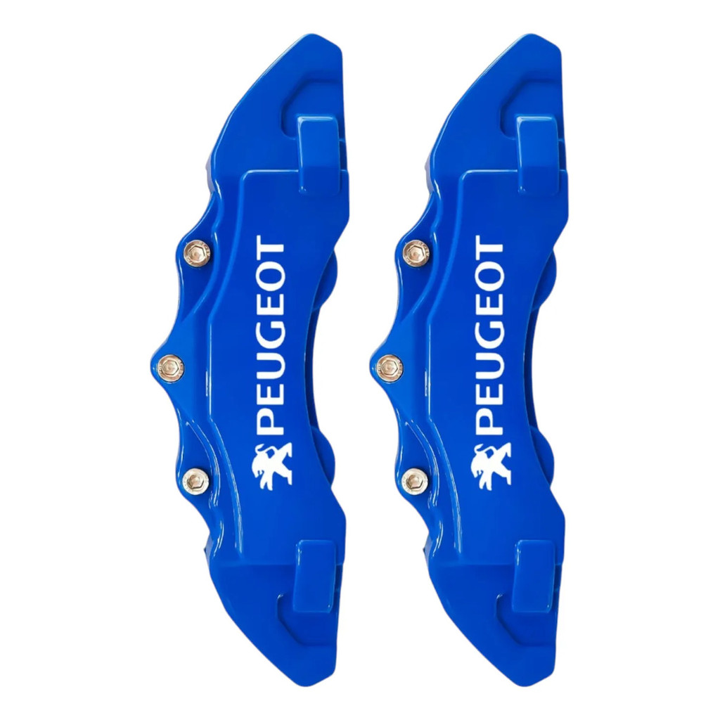 Kit 2 Capa Pinça Freio Peugeot 206 207 208 Para Aro 14 Ou +