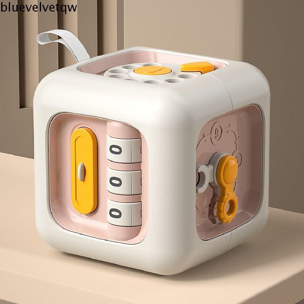 BLUEVELVETQW Brinquedos Educativos Montessori , Habilidades Práticas Brinquedo Motor Fino Sensorial Ocupado Placa , Cria
