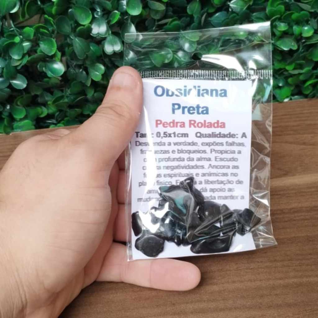 Pedra Olho de Falcão Rolado Cristal Natural - Cura energética e Espiritual