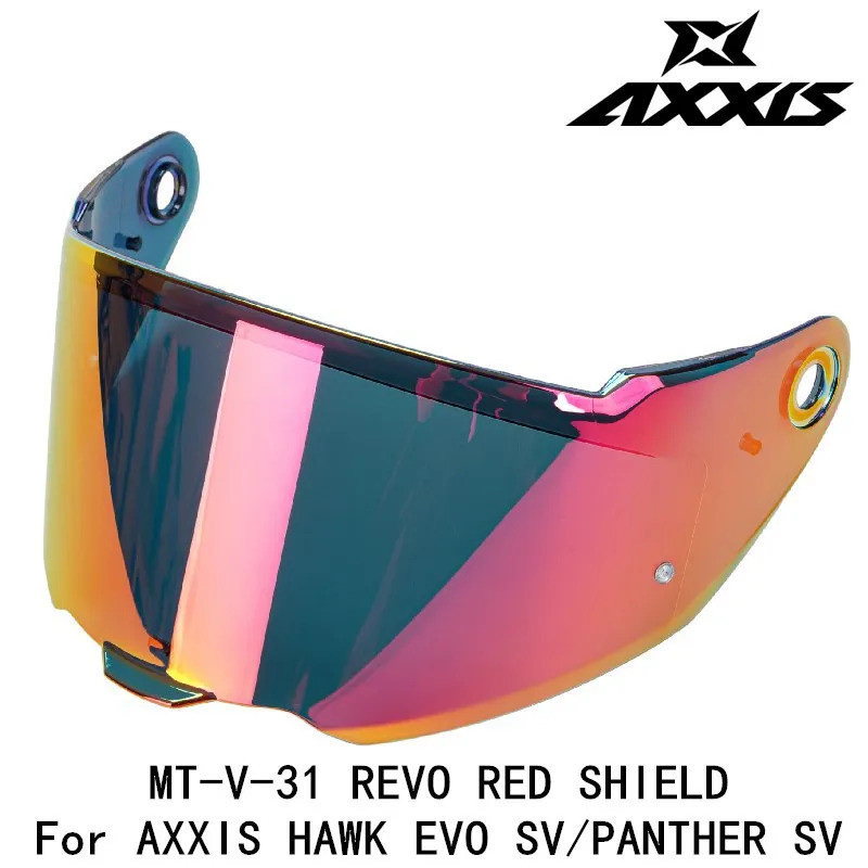 Viseira de capacete AXXIS 2026 para HAWK EVO SV PANTHER SV, viseira de reposição MT-V-31, acessórios originais VDUA