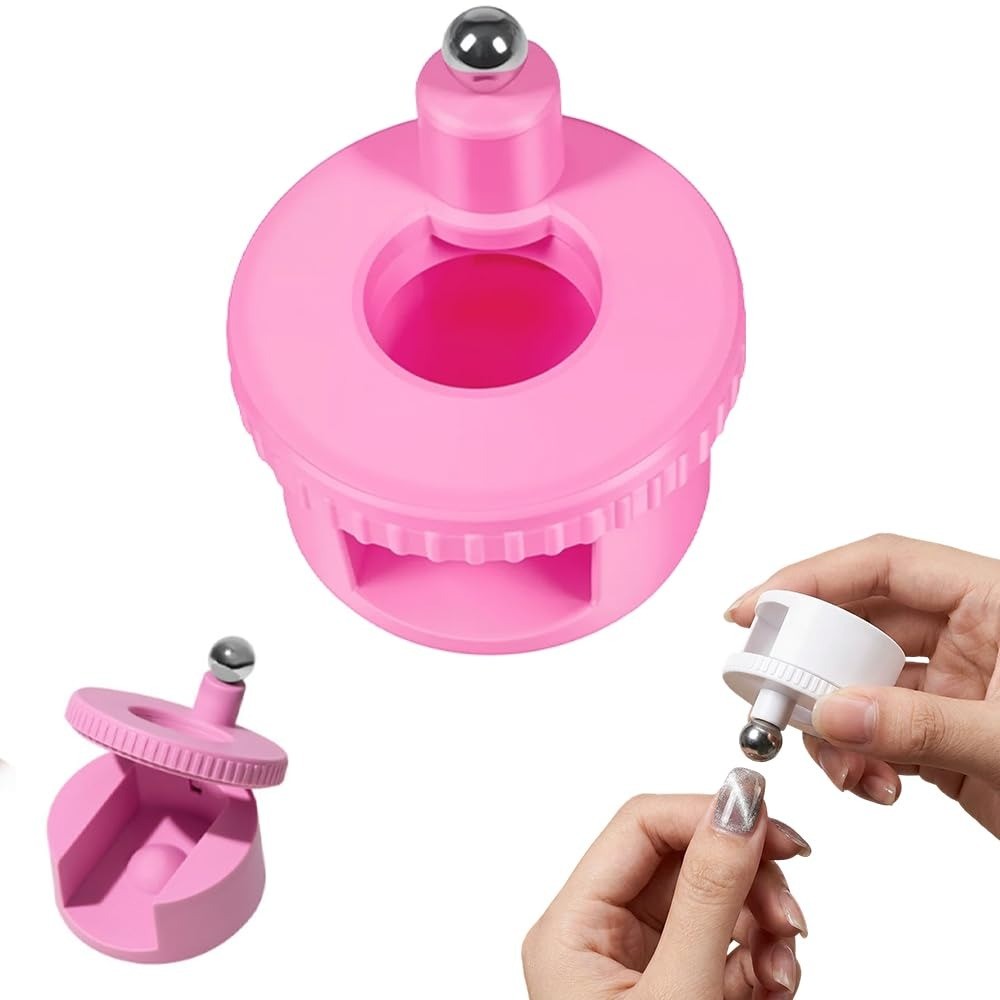 Ímã De Unha Olho De Gato 360 ° Ferramenta Magnética De Bola Rotativa Para Nail Art DIY Design Manicure Uso Em Salão De B