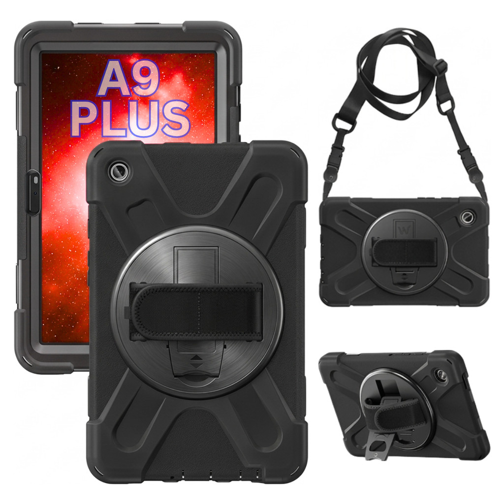 Capa Survivor Robusta P/ Samsung Tab A9 Plus Protetora Com Alça 11 Polegadas