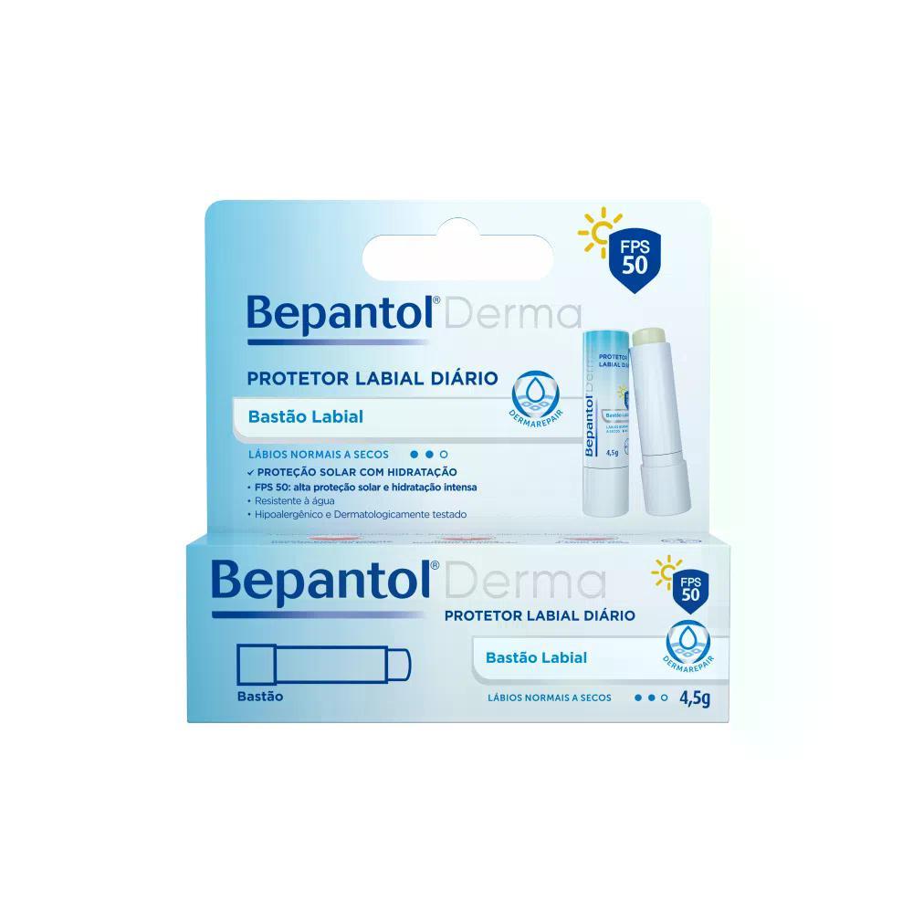Protetor Labial Diário Bepantol Derma FPS50 4,5g