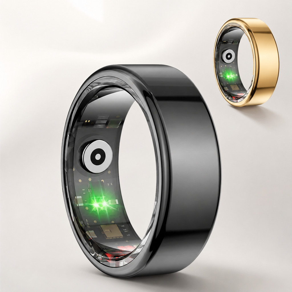 Anel Inteligente Smart Ring Monitor de Saúde