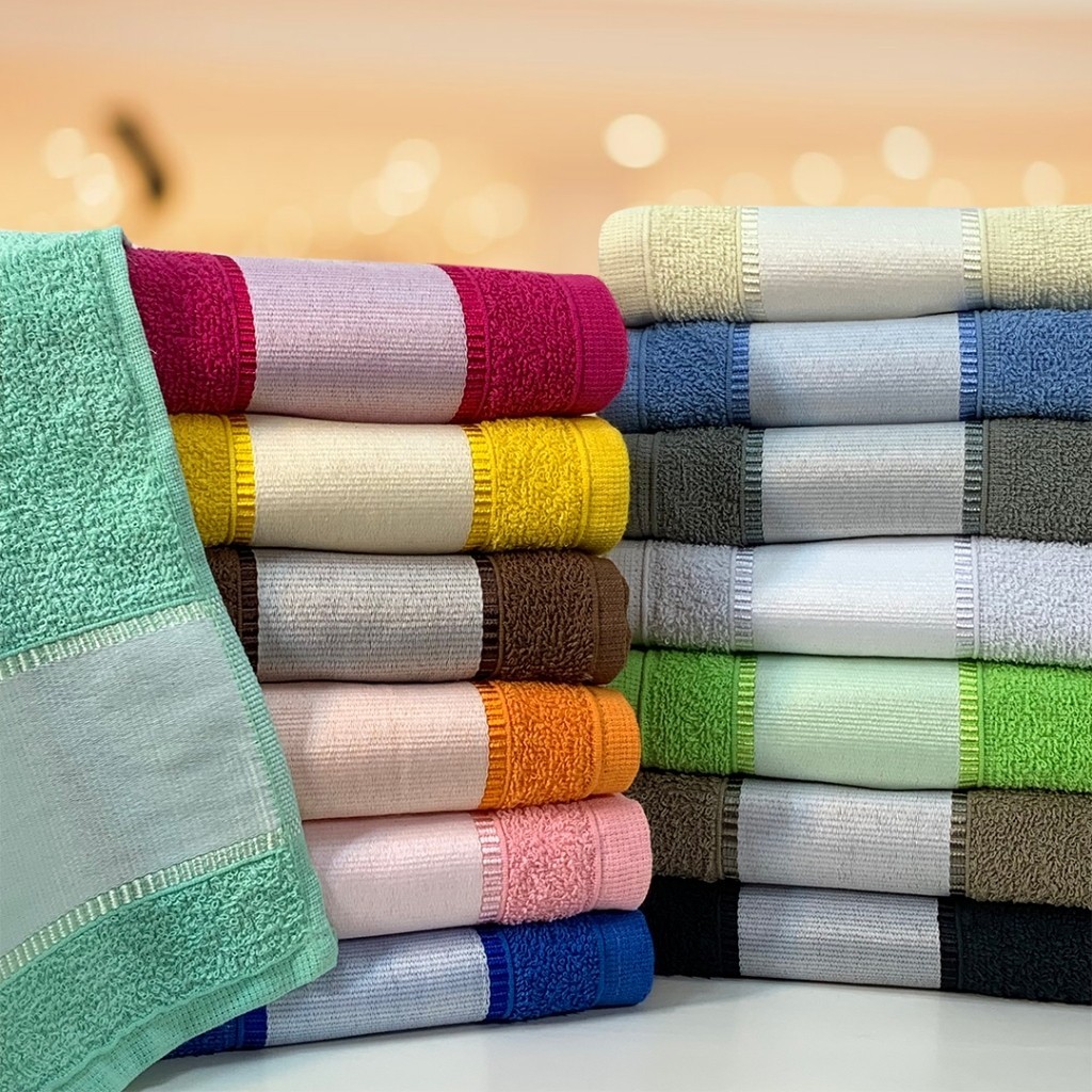 Kit 6 Toalhinhas de Lavabinho Mão Pequena 21x 38cm para Personalizar Com Estampa Sublimática